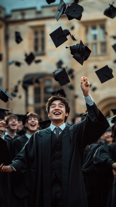 Graduating Moment Free Graduation Joyful Moment Image - Graduation, Celebration, Success ...