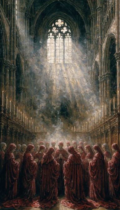 Free Sacred Crimson Devotion Image - Cathedral, Choir, Crimson ...