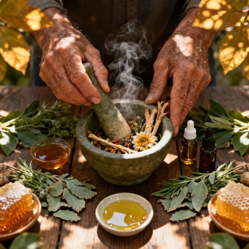 Free Ancient Healing Ritual Image - Acupuncture, Steam, Herbs ...