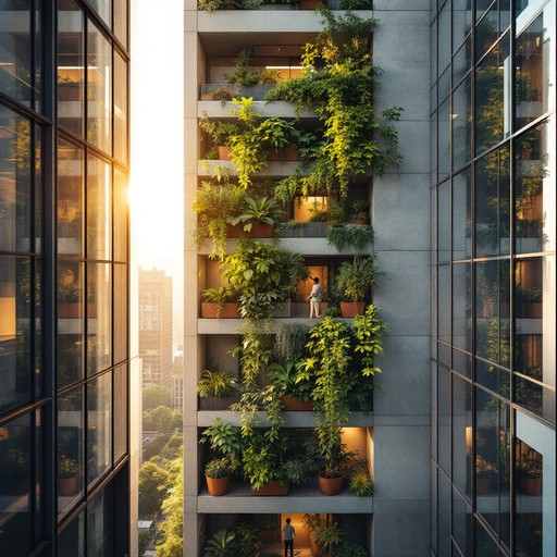 Free Urban Green Sanctuary Photo - Architecture, Vertical, Garden ...