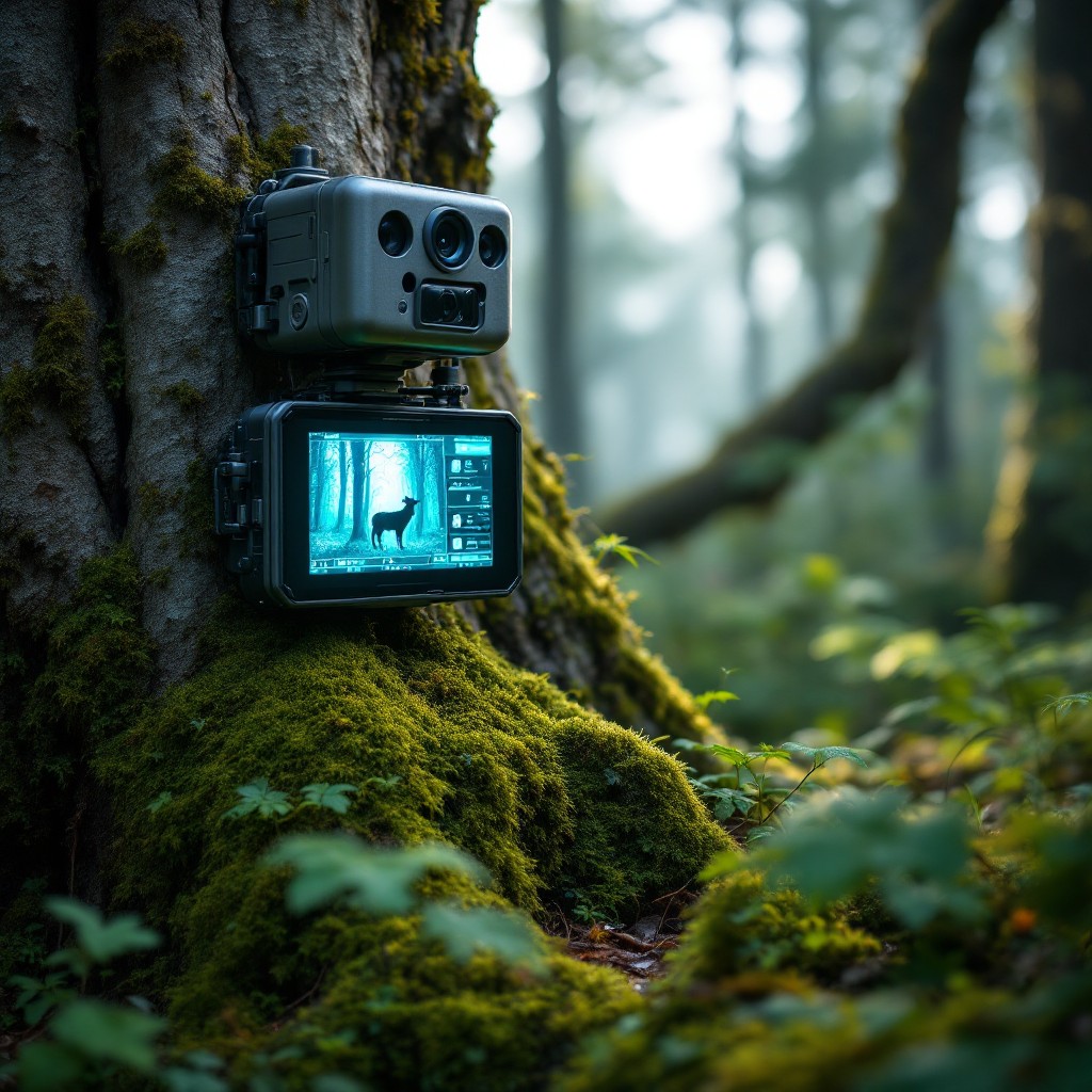 Free Forest Camera Glows Image - Forest, Technology, Wildlife ...