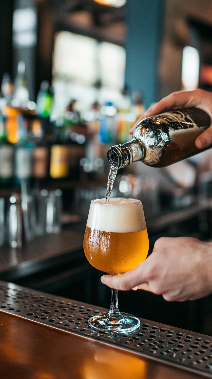Free Pouring Craft Beer Image - Beer, Pouring, Bar | Download at StockCake