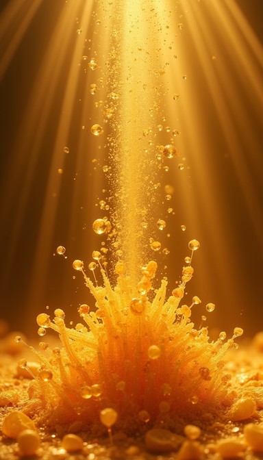 Free Rising Amber Wisps Image - Hay, Golden, Amber | Download at StockCake