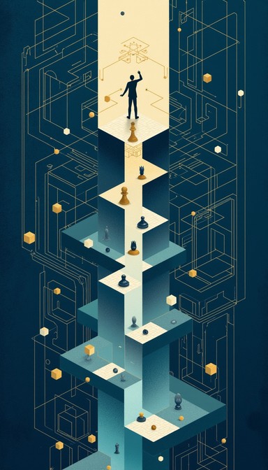 Free Strategic Chess Ascension Image - Chess, Strategy, Geometric ...