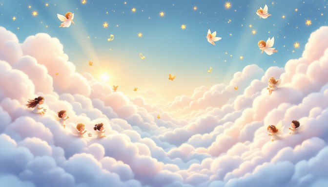 Free Heavenly Angel Paradise Image - Heaven, Angels, Clouds | Download ...