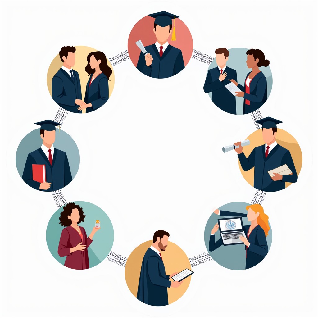 Free Professional Evolution Cycle Image - Graduation, Transformation ...