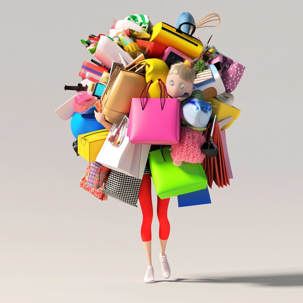 Overwhelming Store Free Overloaded with shopping Image - Shopping, Woman, Overloaded ...