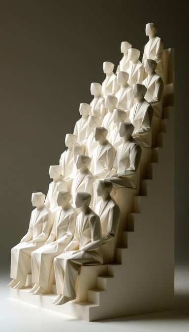 Free Paper Assembly Sculpture Image - Origami, Sculpture, Paper ...
