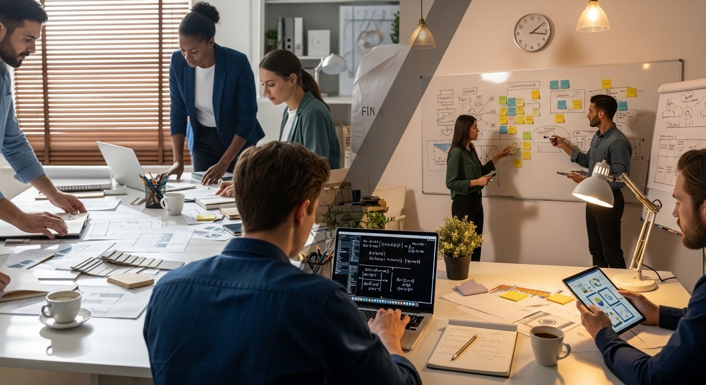 Free Collaborative workspace evolution Image - Collaboration, Teamwork ...