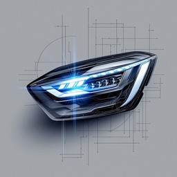 Program Design Headlights Free Futuristic Headlight Design Image - Automotive, Headlight, Led ...