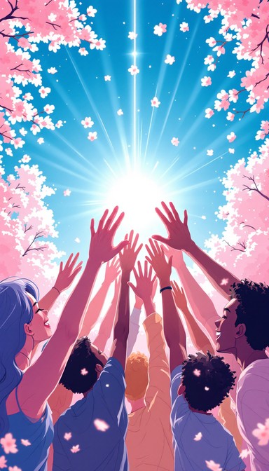 Team Rise Hand Shadow Free Together We Rise Image - Unity, Reaching, Hands | Download at ...