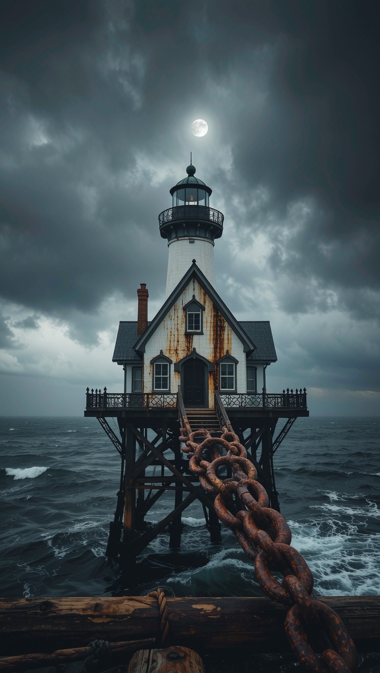 Grotesque Lighthouse Free Gothic Lighthouse Mystery Image - Lighthouse, Gothic, Victorian ...