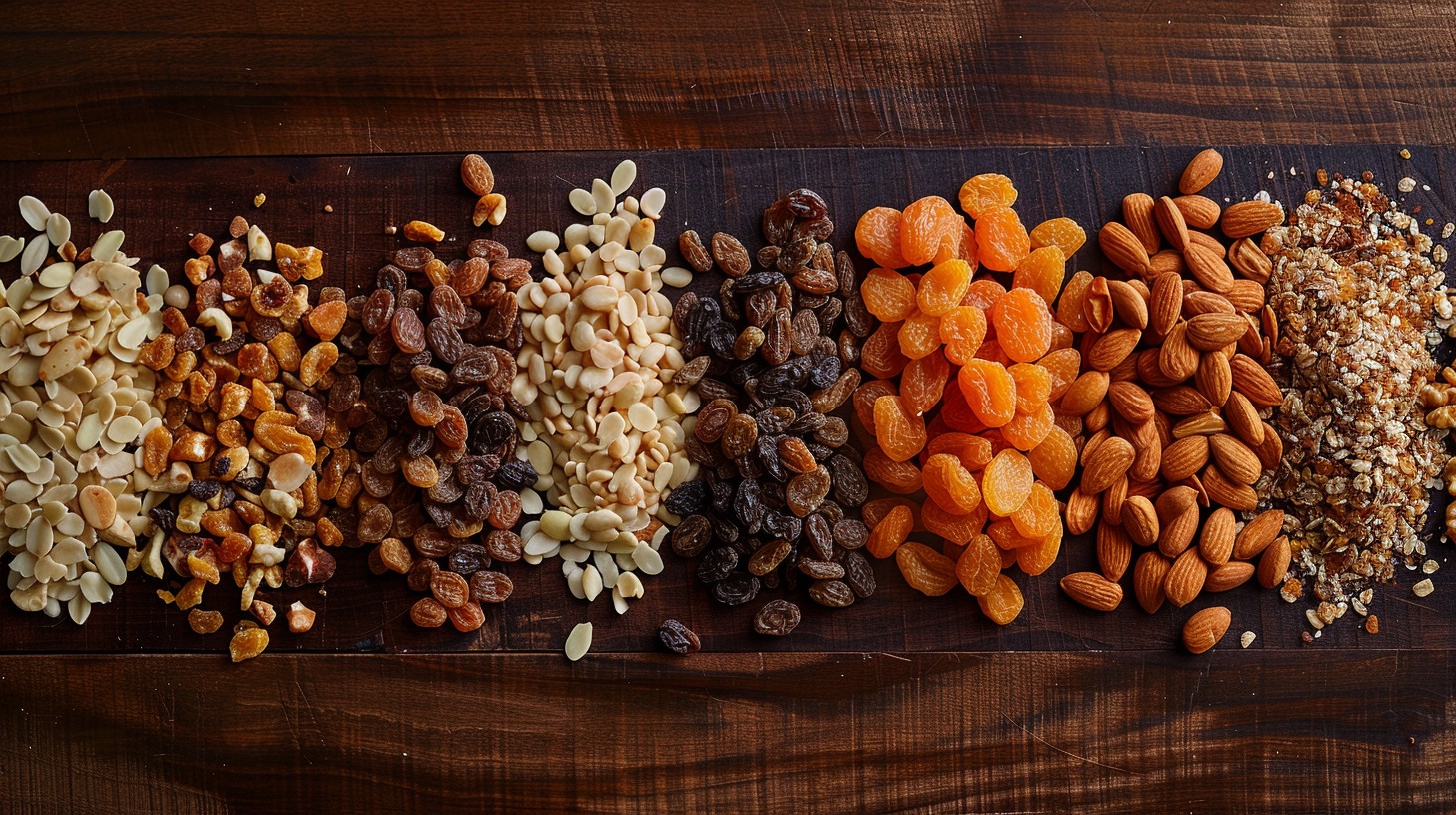 Free Assorted Healthy Snacks Image - Snacks, Almonds, Apricots ...