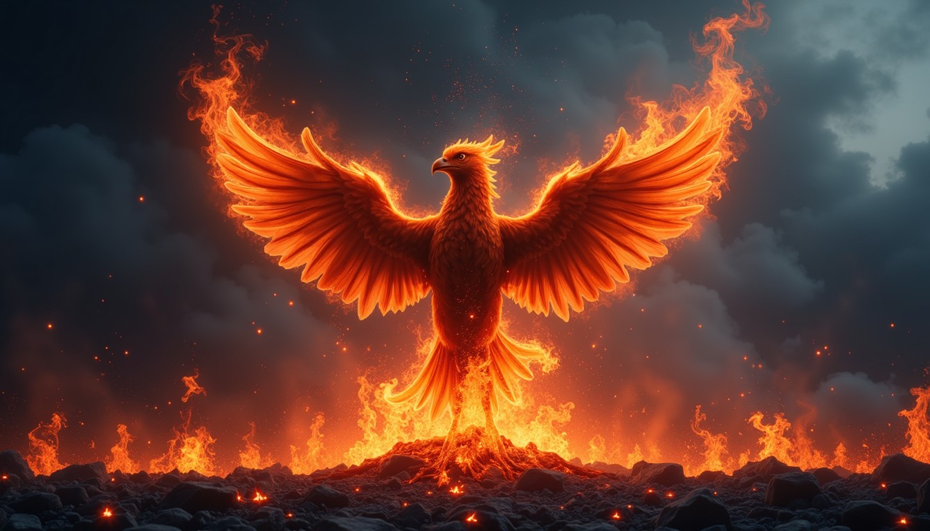 Free Flames Become Phoenix Image - Phoenix, Fire, Flames | Download at ...