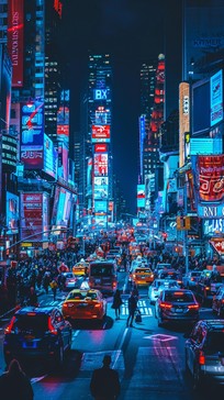 Free Vibrant City Night Image - City, Nightlife, Illuminated | Download ...