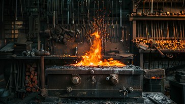 Free Fiery Forge Flames Image - Fire, Forge, Blacksmith | Download at ...