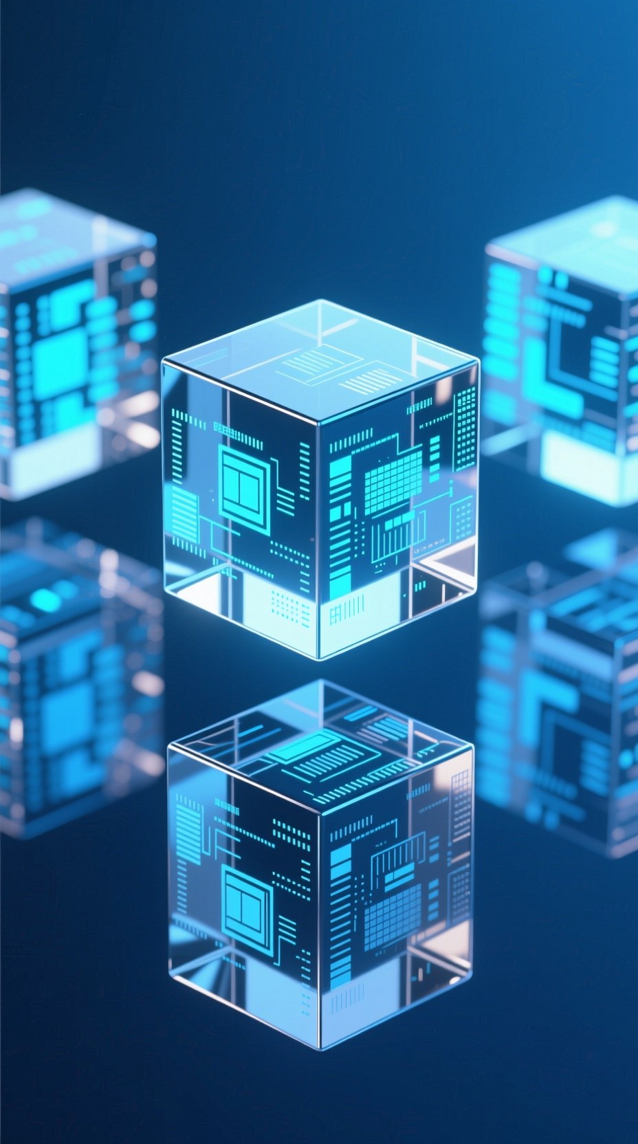 Free Crystalline Data Reflections Image - Crystalline, Data, Cubes ...