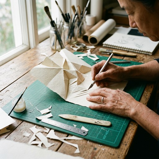 Paper Hand Making Free Paper Crafting Hands Image - Papercraft, Origami, Handmade ...