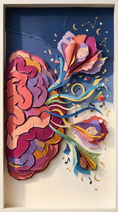 Free Creative Brain Explosion Image - Brain, Creativity, Papercraft ...