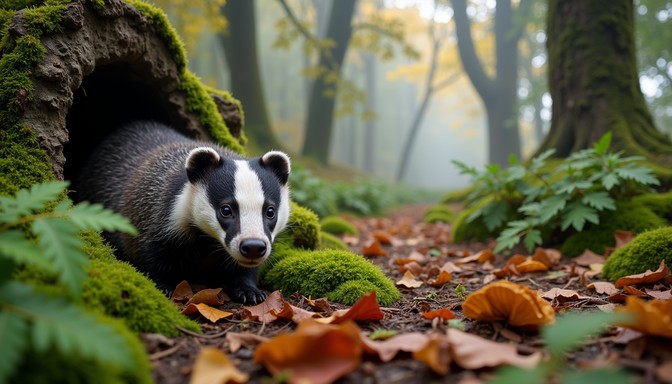 Free Woodland Badger Guardian Image - Badger, Wildlife, European ...