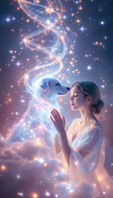 Free Magical Dog Connection Image | Download at StockCake