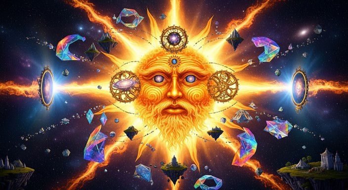 Free Radiant Cosmic Entity Image - Sun, Cosmic, Fantasy | Download at ...