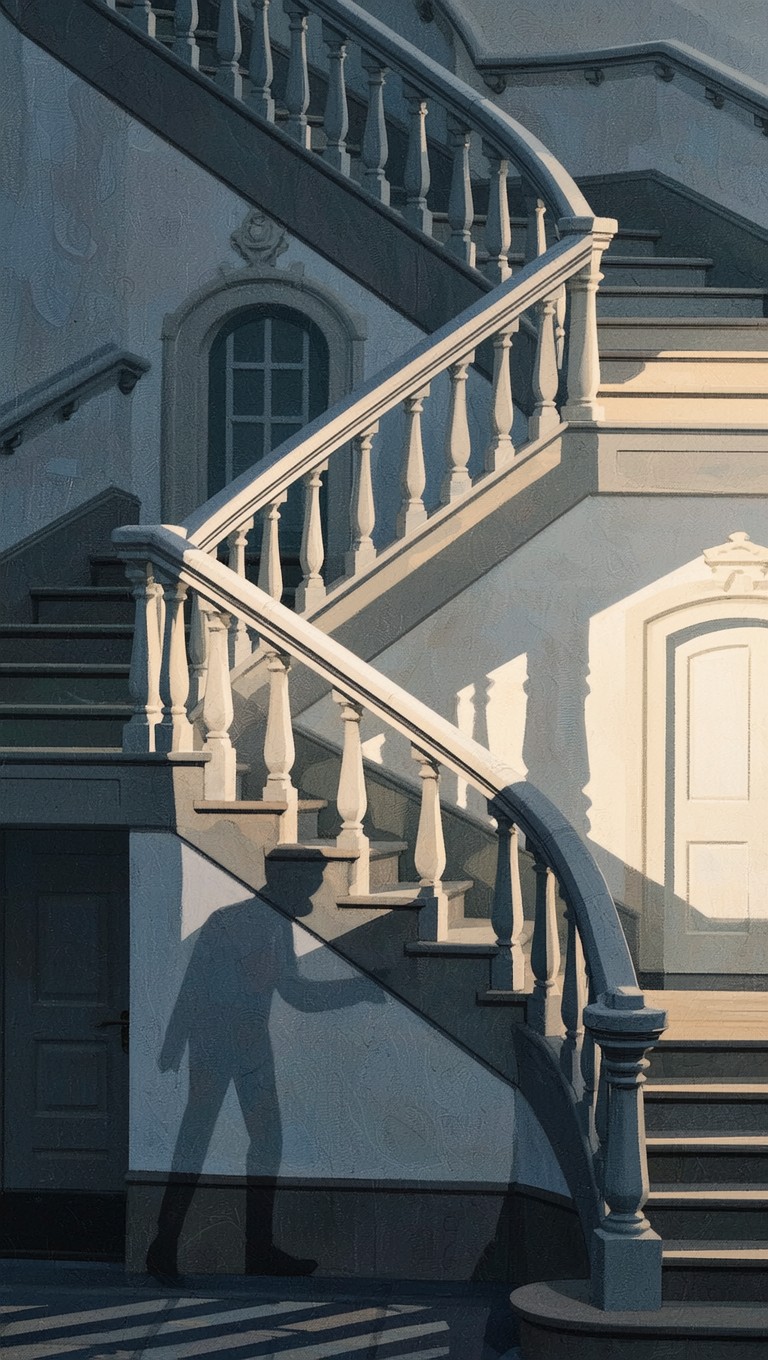 Two Shadows Stairs Free Shadows Climb Stairs Photo - Staircase, Shadows, Illustration ...