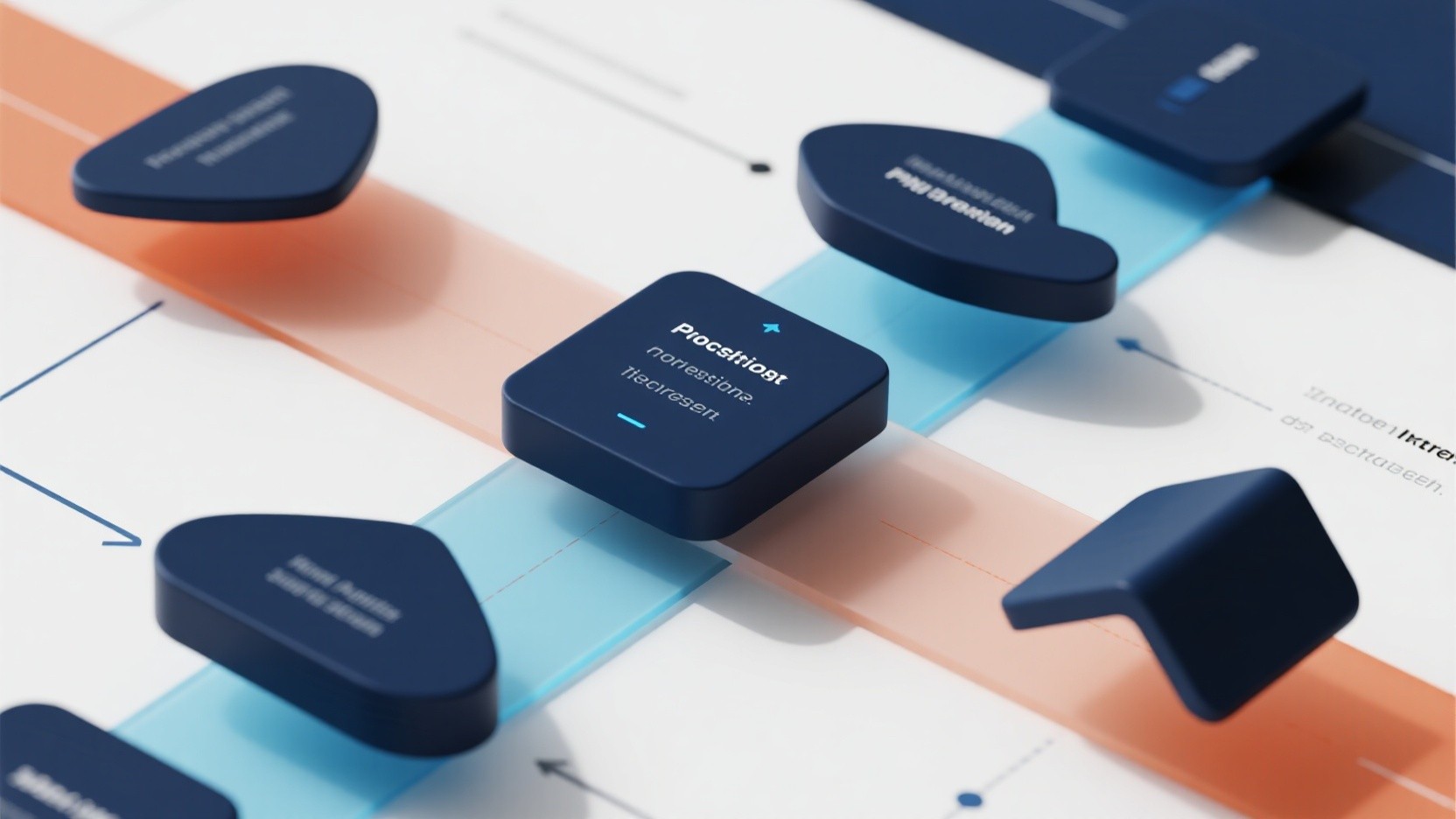 Free 3D Flowchart Elements Photo - Flowchart, Geometric, 3d | Download ...