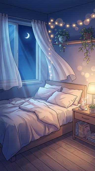 Free Cozy Anime Bedroom Image - Bedroom, Anime, Manga | Download at ...