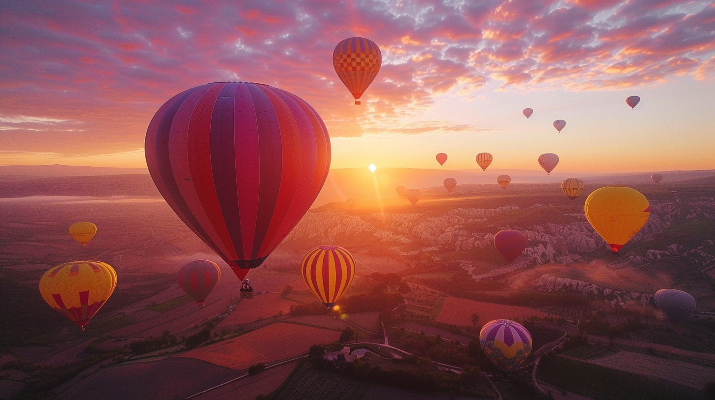 Sun Rise Balloon Free Sunrise Balloon Adventure Image - Sunrise, Balloons, Adventure ...