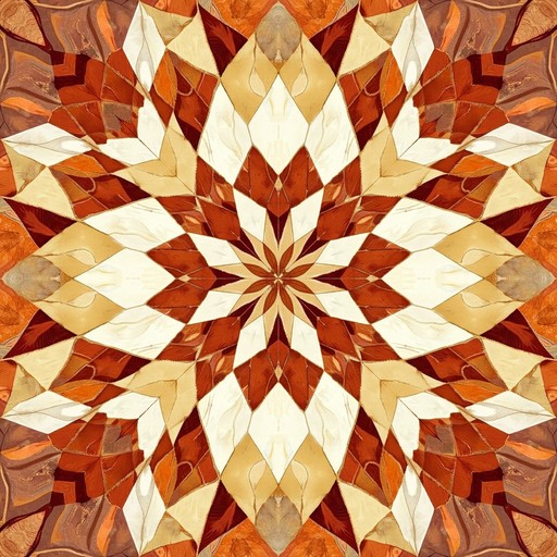 Star Moasic Pattern Free Radiant Mosaic Star Image - Mosaic, Terracotta, Geometric ...