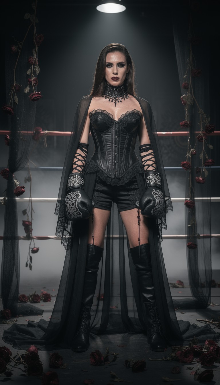 Free Gothic Fighter Beauty Image - Gothic, Boxer, Woman | Download at ...