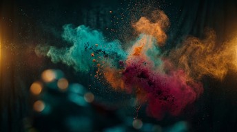 Free Colorful Powder Explosion Image - Powder, Explosion, Particles ...