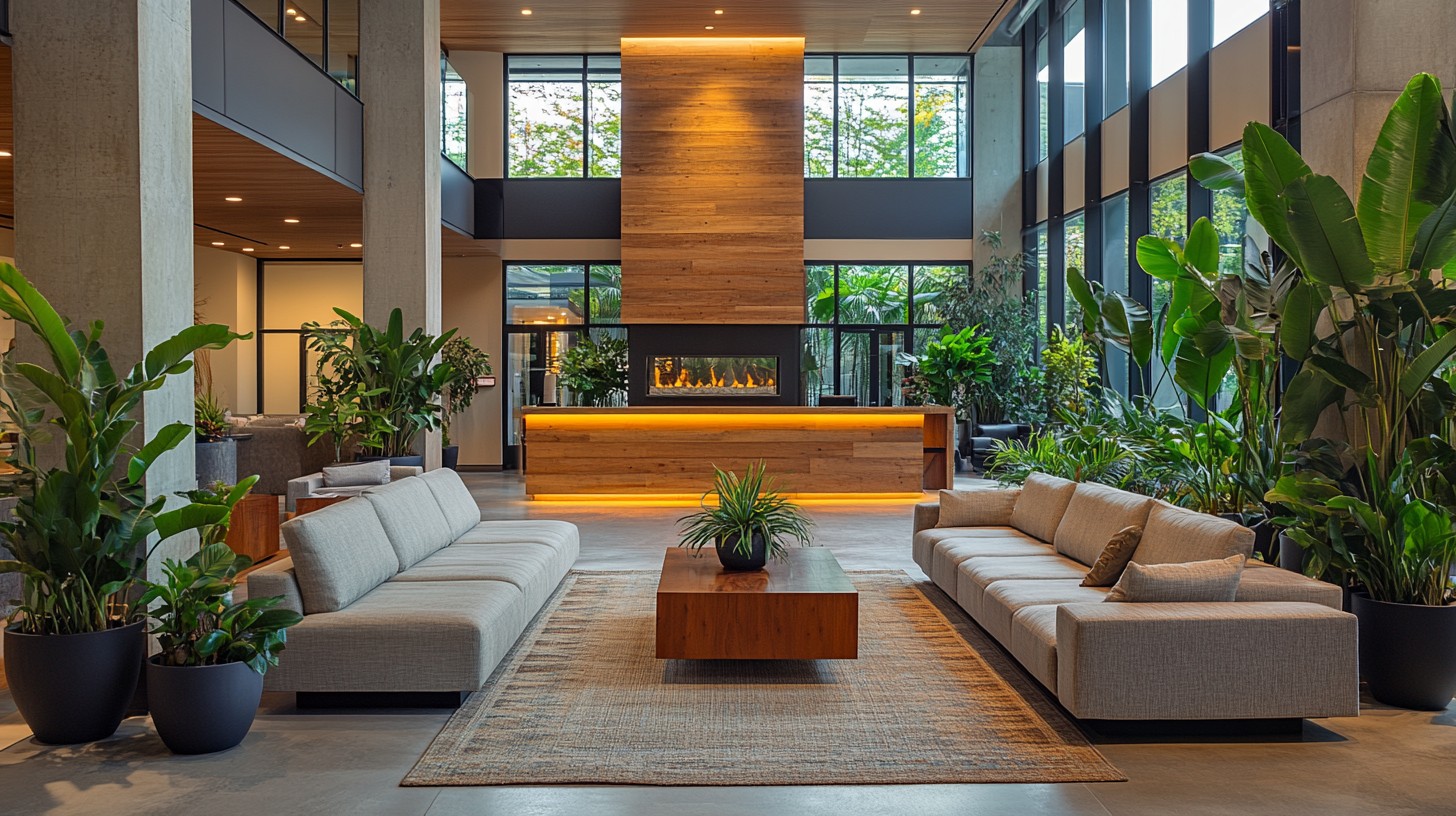Lobby Design Utility Free Elegant Lobby Design Image - Lobby, Modern, Plants | Download at ...