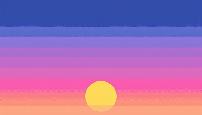 Free Pixel Sunrise Art Image - Pixel, Sunrise, Sunset | Download at ...