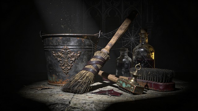 Haunting Tools Free Gothic Cleaning Tools Image - Gothic, Victorian, Antique ...