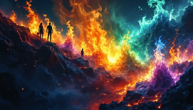 Free Dimensional Flame Evolution Photo - Fire, Flames, Surreal ...