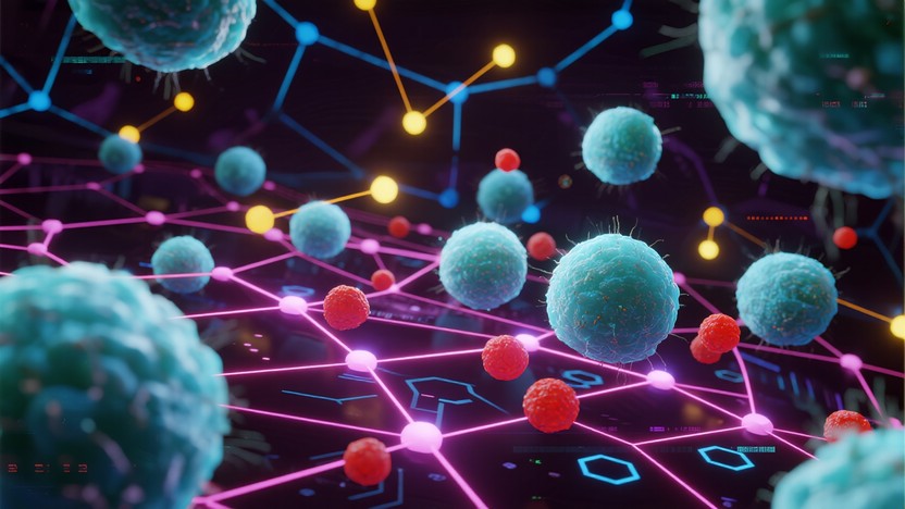 Free Digital Pollen Ecosystem Photo - Bioluminescent, Pollen, Network ...