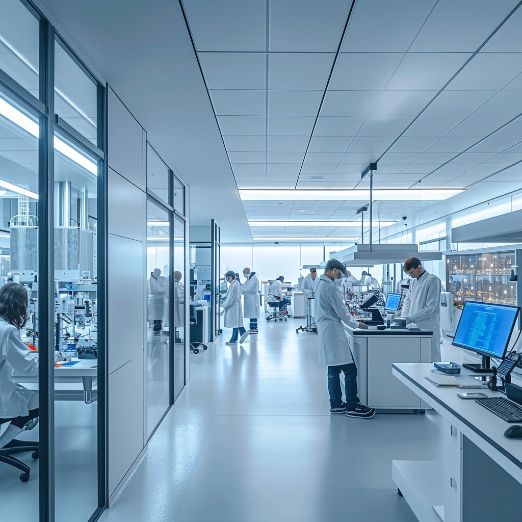 Free Modern Laboratory Interior Image - Laboratory, Research, Science ...