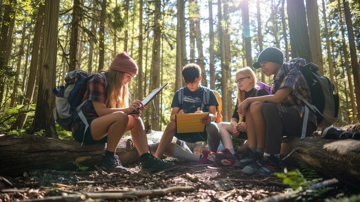 Free Forest Study Group Image - Forest, Study, Children | Download at ...