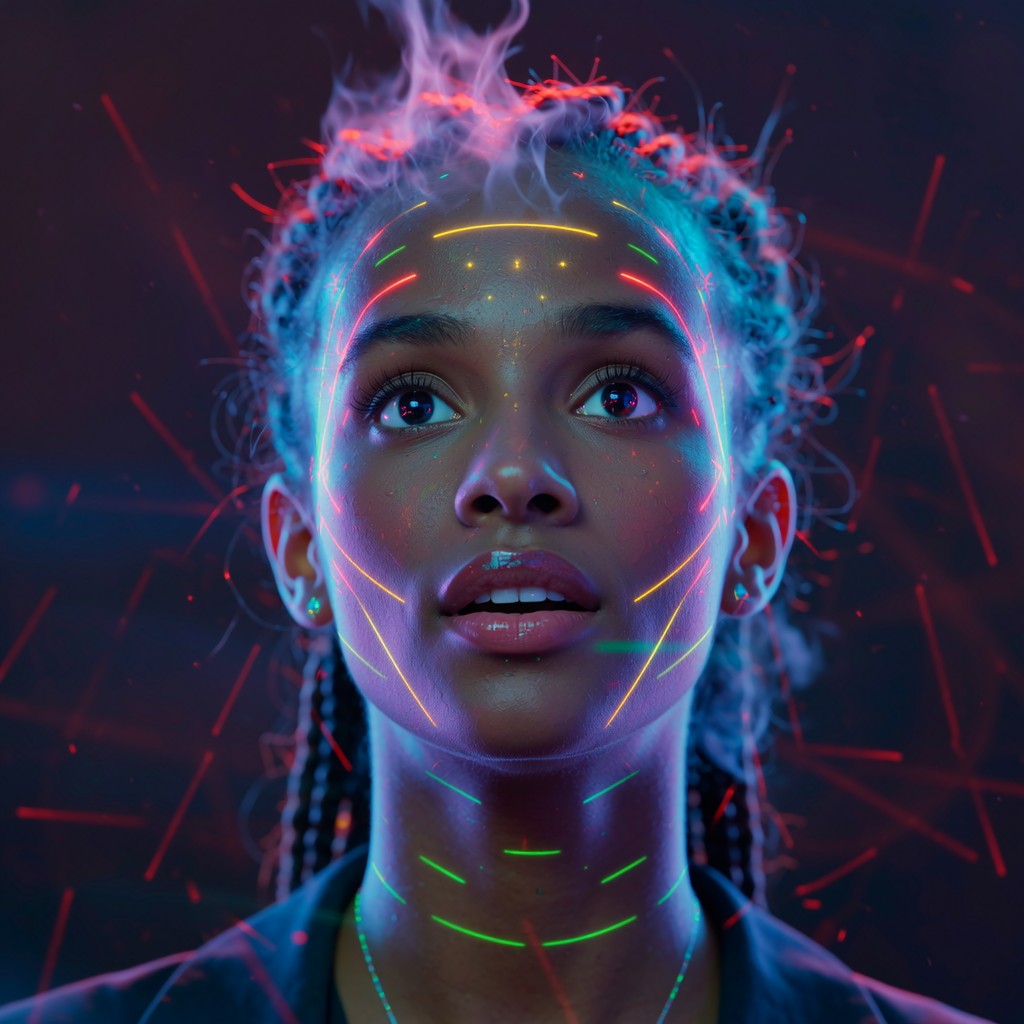 Free Neon Cyberpunk Portrait Image - Cyberpunk, Neon, Futuristic ...