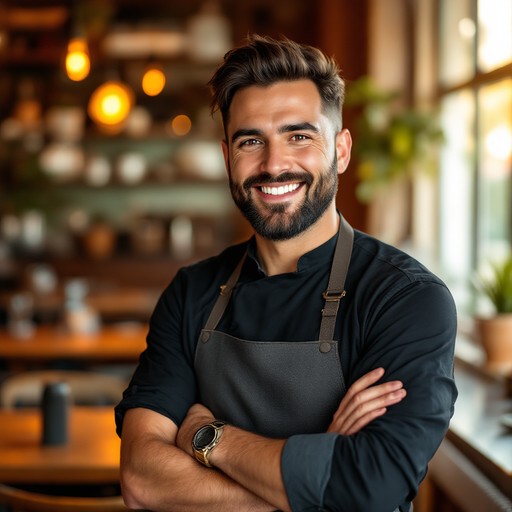 Chef/owner Free Successful Restaurant Owner Image - Chef, Owner, Entrepreneur ...