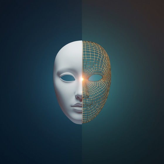 Mask Simmetry Free Duality Of Identity Image - Mask, Duality, Wireframe | Download at ...