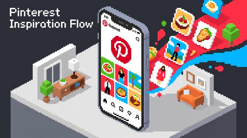 Free Pinterest Inspiration Flow Photo - Pinterest, Pixelart, Isometric ...