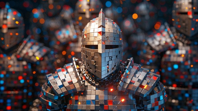 Free Pixelated Knight Armor Image - Pixel, Knight, Armor | Download at ...