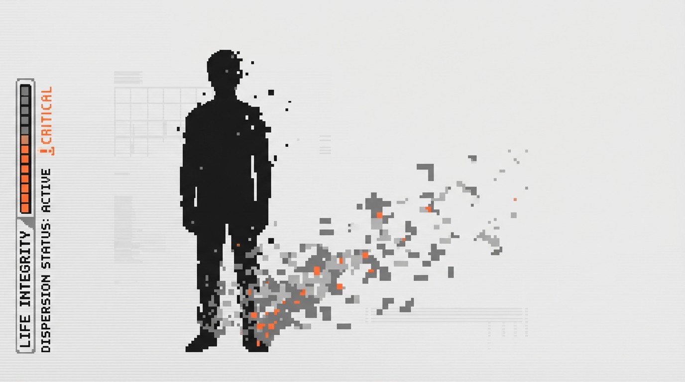 Free Life Fading Away Image - Pixelart, Silhouette, Dissolution ...