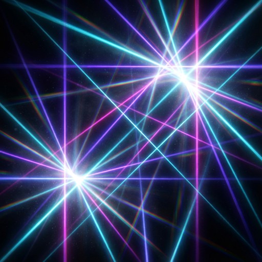 Free Neon Laser Grid Image - Laser, Neon, Geometric | Download at StockCake