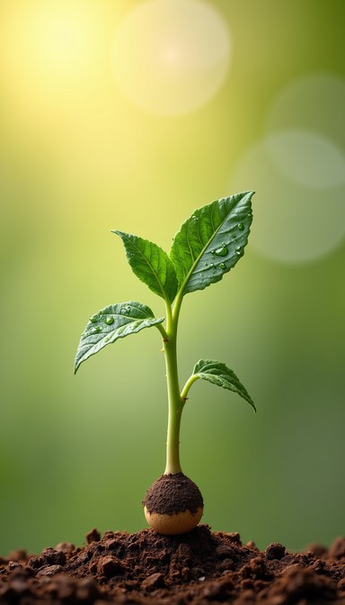 Free Life Begins Here Image - Seedling, Growth, Nature | Download at ...