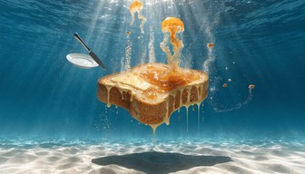 Free Underwater Toast Dream Image - Underwater, Toast, Surreal ...