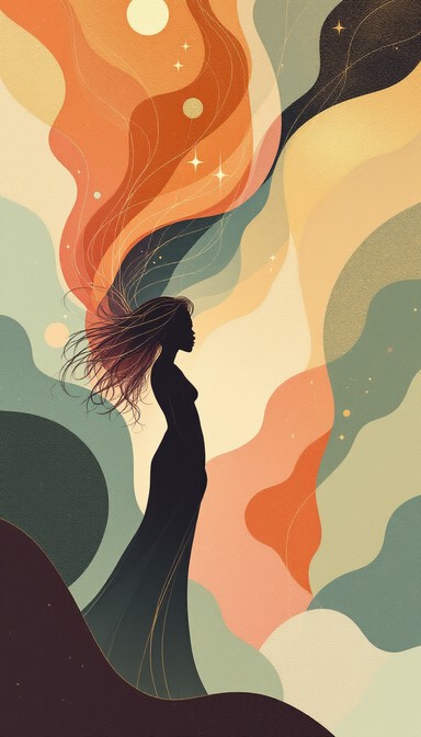 Female Flow Free Flowing Feminine Forms Image - Feminine, Silhouettes, Minimalist ...